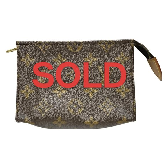 Louis Vuitton Handbags - LOUIS VUITTON Posh Toilette 15 Monogram - Pouch 125-062625